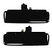 Brock Replacement Front Driver and Passengerr Side Outside Door Handles Compatible with 1993-2005 Astro 15719665 15719666
