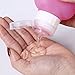2.7oz Leak Proof Travel Bottles, Suction Cap Silicone Squeeze Cosmetic Travel Containers,Squeezable Travel Tubes Toiletry Containers for Shampoo Lotion Soapn