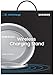 Samsung Qi Certified Fast Charge Wireless Charging Pad + Stand - Supports wireless charging on Qi compatible smartphones - Silver
