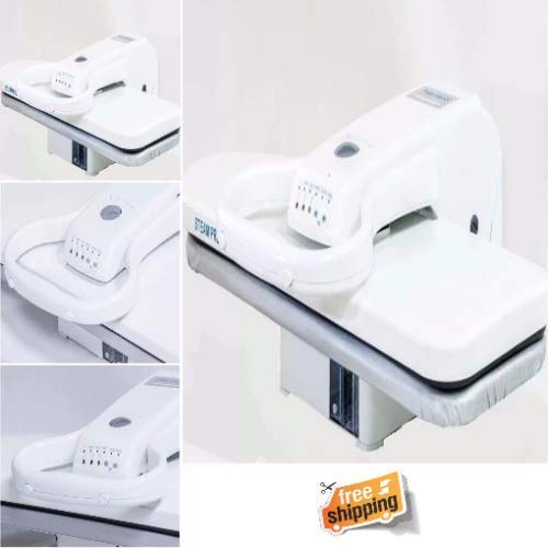 RiCOMA Family Press Ironing Steam Press Area 32x10 for Dry or Steam Iron Pressing,1600 Watts, Includes 36" Metal Stand. Ultra XL Ironing Surface - Thumbnail 7