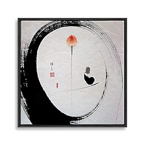 Framed Zen Home Artwork for Living Room Bedroom
