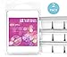 Lee Naturals Classic Collection - (2 Pack) Love Spell Premium All Natural 6-Piece Soy Wax Melts. Hand Poured Naturally Strong Scented Soy Wax Candle Cubes