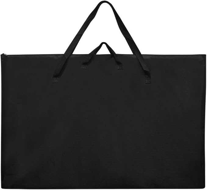ZKOO Large Size Art Portfolio Tote with Nylon Shoulder