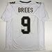 Unsigned Drew Brees New Orleans White Custom Stitched Football Jersey Size Men's XL New No Brands/Logos