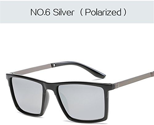 CHOUHOB Polarized Vintage Square Sunglasses Driving Safety Protect HD Goggles NO 6