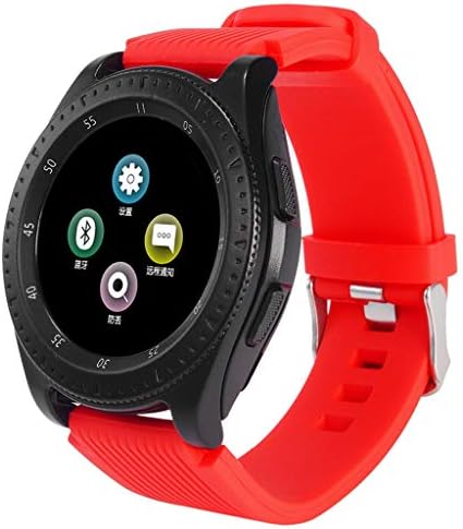 iFOMO Smartwatch for Android Phones Men Women Kids Color Touchscreen GPS Tracker Waterproof Camera Bluetooth red one Size