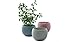 Keter NEW KNIT Style Planters Decor Pots 3 pcs