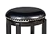 Boraam Cordova Counter Height Swivel Stool, 24-Inch, Black