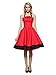 Maggie Tang Women's 1950s Vintage Rockabilly Dress