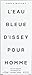 Issey MiyakeL'eau Bleue D'issey Pour Homme Eau De Toilette Spray, 4.2 Ounce