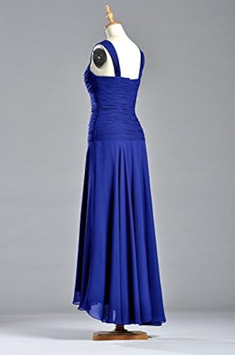 Mother of The Bride Groom Dress Tea Length Formal Chiffon Special Occasion  Bridesmaid, Color Royal Blue,26W in Kenya | Whizz Formal