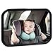 Baby Back Seat Car Mirror View Rear Facing by Hippih, No Headrest Expanded View