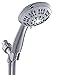 ShowerMaxx, Luxury Spa Series, 6 Spray Settings 4.5 inch Hand Held Shower Head, Extra Long Stainless Steel Hose, MAXX-imize Your Shower with Showerhead in Polished Chrome Finish