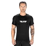Elite Sports Standard Short Sleeve Compression, MMA, BJJ, No-Gi, Cross Training Rash Guard