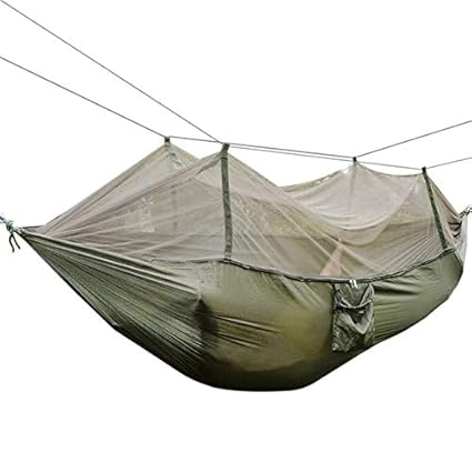 Lepakshi Portable Outdoor Camping Mosquito Net Nylon Hammock Hammock Sleeping Sw