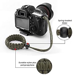 MoKo Universal Paracord Camera Wrist Strap Lanyard