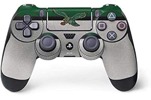 Skinit Decal Gaming Skin Compatible with PS4 Controller - Officially Licensed NFL Philadelphia Eagles Vintage Design