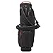 TaylorMade Flextech Crossover Stand Bag, Black/Blood Orange
