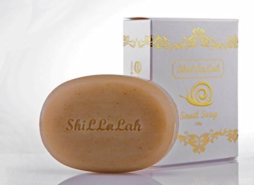 Shillalah Snail Soap Bar 100g (3.53 Oz), Made in Korea,Great Product, Excellent for revitalizing, Reduces the redness, acne and acne scars