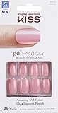 Kiss GEL FANTASY Short Nails "KGN13" (FRESH AIR) w/Adhesive Tabs & Glue