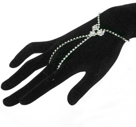 Elegant Sexy Slave Bracelet Belly Dance Dancer Bridal with Ring