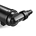 Flexzion Pond UV Lights for Outdoor Ponds - 9W Small Light, 2113-Gal Capacity, 1500L/H UV Pond Clarifier for Outdoor Ponds, Clears Water in Days (CUV-109A)