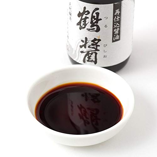 Japanese Yamaroku Soy Sauce, 4 Years Aged, TsuruBisiho, 3.4 oz(100ml
