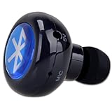 Weksi Rechargeable Li-on Battery Wireless Stereo Bluetooth Earphone Music Dreaming Headphone for Mobile Cell Phone Laptop Tablet (Working Distance Range:10m)