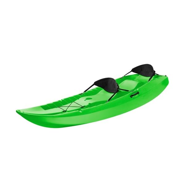 Lifetime-Tandem-Sit-on-Top-Kayak-with-Back-Rests-10-Feet-Green