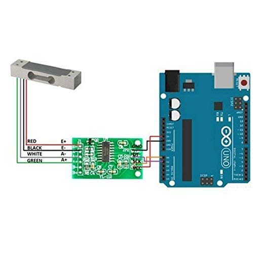 Yohii DC5-10V Mini Scale Electronic Load Cell Weighing Sensor Electronic Scale Aluminium Alloy High Sensitivity 0-300g