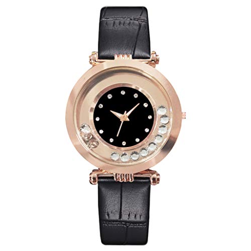 Brisky Women's Casual Quartz Leather Band New Strap Watch Analog Wrist Watch