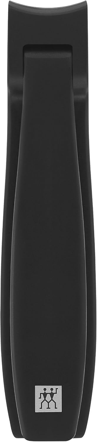 ZWILLING Nail Clipper (Extra Strong Leverage and Extended Handle Width, Sharp Cutting Edge, Hypoallergenic), Premium, Black, 90 mm