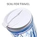 Cupture Crystal Click & Seal Shake Tumbler Cup for Hot or Cold Drinks, 1 Count (Pack of 1), Blue Sapphire,22 ounce