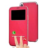 Ranyi iPhone Xs Max Case, Luxury Window View Wallet
