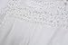 Lovaru Women's White Lace Sleeve Chiffon Patchwork Shirt Fashion Blouse