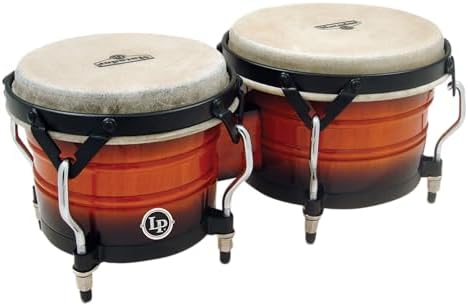 Amazon.com: Latin Percussion LP1964 Original 1964 Mahogany Bongos 