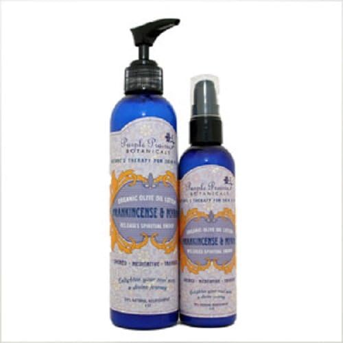 Frankincense &amp; Myrrh Organic Olive Oil Lotion 4 oz