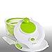 Large Salad Spinner with 5.0 Quart Bowl Plus Extra Storage Lid for Convenience. Lettuce Washer Dryer and Keeper