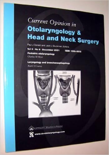 Current Opinion In Otolaryngology Head And Neck Surgery