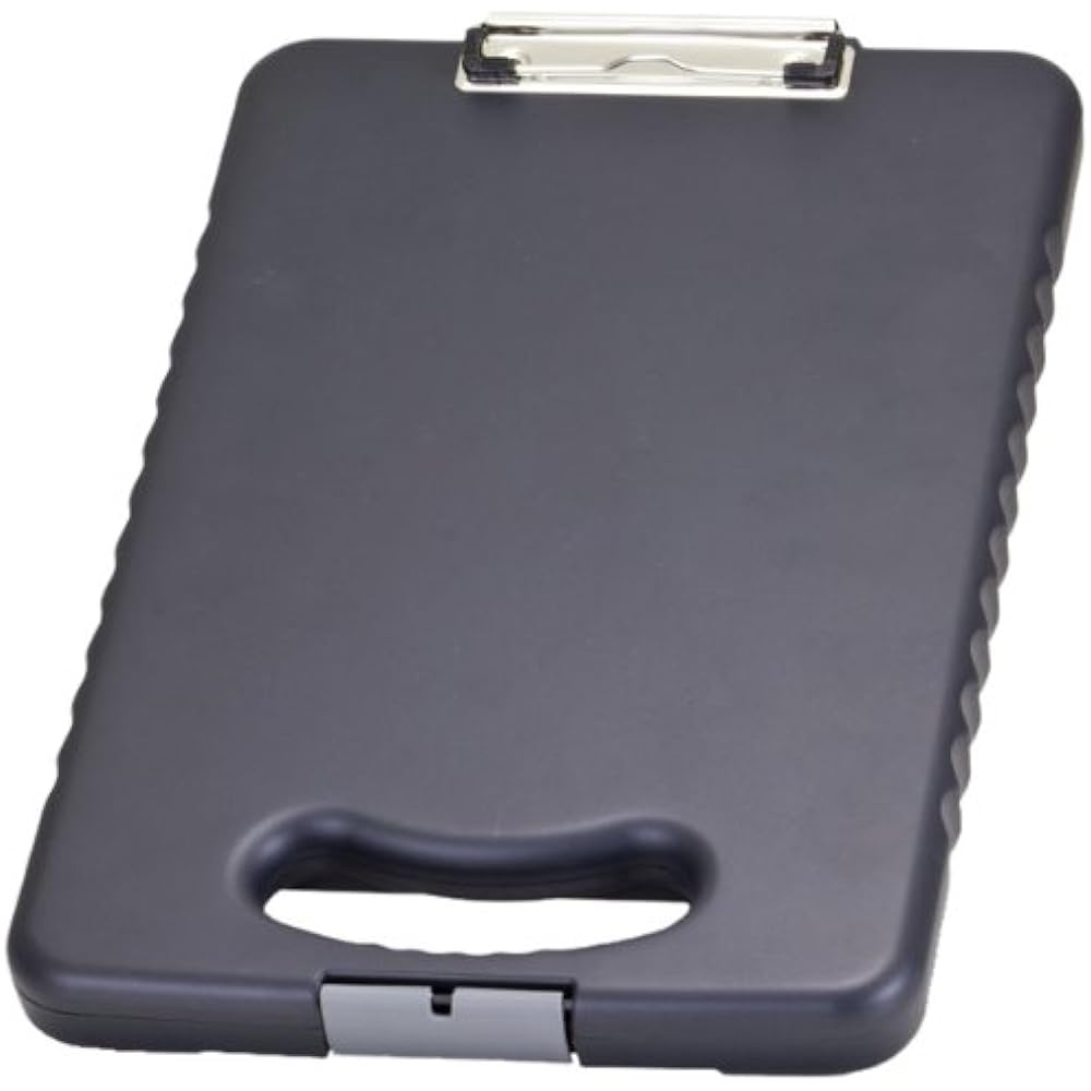 Officemate OIC Letter/A4 Size Tablet Clipboard Case, Charcoal (83314