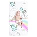 JumpOff Jo - Fitted Crib Sheet, Super Soft Breathable 100% Cotton Baby Crib Sheet for Standard Crib Mattresses and Toddler Beds, 28 in. x 52 in. - Unicorn Pixie Dust