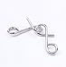 IQ Toys,EasyULT IQ Test Mind Game Toys Brain Teaser Metal Wire Puzzles Magic Trick Toy,Metal puzzle(8 Pack)
