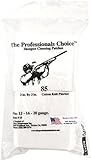 The Professional's Choice Pistol/Rifle Cotton Knit 2 1/2-Inch Square Gun Cleaning Patches (130-Pack), .38/.357-Calibre/9mm/10mm