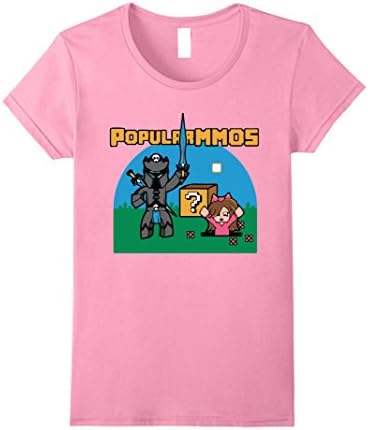 Womens Popularmmos - Gaming With Jen Shirt 2017 Medium Pink