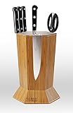 360 Knife Block - ROTATING - Magnetic - BEST