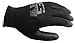 Better Grip BGSPU-BK-9 Ultra-Thin Polyurethane Palm Coated Glove, Nylon/Polyester Shell, Black (Large, 6 Pairs)