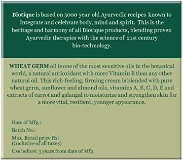 biotique wheat germ night cream