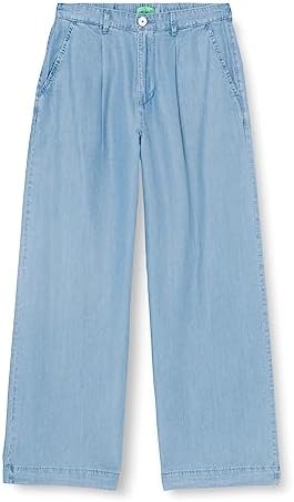 Pantalone Donna United Colors Of Benetton – Denim Comfort 5 Tasche, Vita Regular