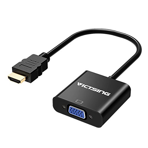 VicTsing 1080P HDMI Male to VGA Female Video Converter 