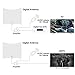 HotCat HDTV Antenna 130+ Miles Long Range Indoor Digital HDTV Antenna with 2019 Newest Detachable Amplifier Signal Booster，USB Power Supply and 16.5 Feet Highest Performance Coaxial Cable-White